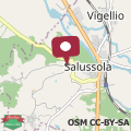 Map Cascina Vercellina con piscina