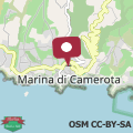 Mapa Case Cilento Mare