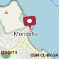 Map Case D'a Mare Mondello