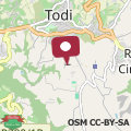 Carte Case in campagna con piscina a Todi (monolocale)