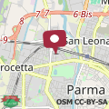 Mapa Case Lanfranco Parma