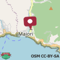 Mapa Case Maiori