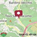 Map Case vacanze a tovo