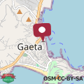 Map Casetta blue house gaeta Via dell’indipendenza