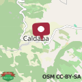 Map Casetta Carinci - Caldana Tuscany- Maremma