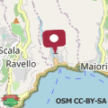 Mapa Casetta Carmela a Minori-Amalfi coast