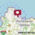 Mapa Casetta Lorica Porto Santo Stefano