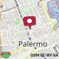 Map Casetta Lulù Palermo centro