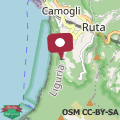 Mapa Casetta Romantica A San Rocco Di Camogli by Holiday World