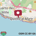 Map casetta sopra il mare