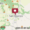 Map Casina di Tufo a 5 minuti da Sorano e Pitigliano, Wi-Fi