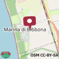 Mappa Casina mare bibbona