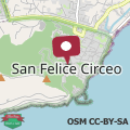 Map Appartamento "Casa Giulia", Circeo centro storico