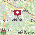 Map Castellare degli Ugurgieri Central Apt in Siena