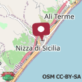 Mapa Castello D'Alcontres Guest House 3 stelle