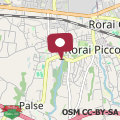 Mappa Castello di Porcìa - Residence