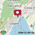 Map Castello Lovere appartamenti