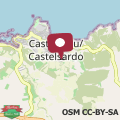 Mappa Castelsardo con Vista