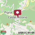 Mapa Castelvittorio Medieval Getaway! Roomy Apartment