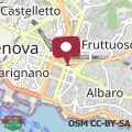 Mapa Castles's House Genova