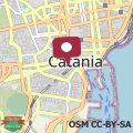 Mapa Catania Central Flat