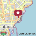 Mapa Catania City Lodge - Ciminiere