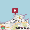 Mappa CATHENA HOLIDAY CEFALU