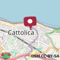Map Cattolica family apt 3min to the beach - Il Lupo Affitta