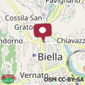 Mappa Cavour 16 Biella Studio Centro