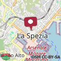 Mapa CDH Hotel La Spezia