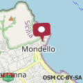 Mapa Cecilia Apartments Mondello