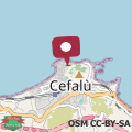 Map Cefalù Cathedral Palace