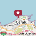 Map Cefalu Center Apartments
