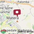 Mapa Cenobio Hotel & SPA Matera