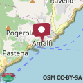 Map Cento Serenate Amalfi