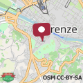 Map Central and comfortable studio in Florence