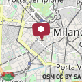 Map Central and quiet apartment - Milan