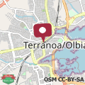 Map Central Apartment Olbia-San Simplicio
