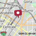 Map Central-Duomo- Beautiful Loft - 400 meters from the metro