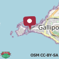 Mapa Central Gallipoli Sea Views