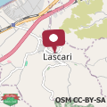 Map Central modern vacation home in Lascari - Casa Vacanze Luna