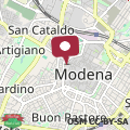 Mapa Central Park Hotel Modena