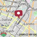 Mappa Central Station Milan Apartment