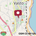 Map Central Vasto B&B 4 stelle