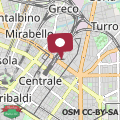 Karte Centrale Apartment Milano