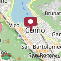 Map Centralissimo Como Lago Apartment