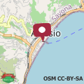 Map Centre of Alassio, 2 steps from the Sea