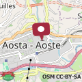 Map Centro Aosta - Moderno Bilocale con Jacuzzi