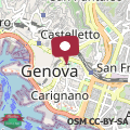 Mappa Centro Corvetto Tribunale - Genovainrelax