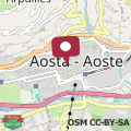 Mapa Centro di Aosta - Bilocale grazioso e silenzioso